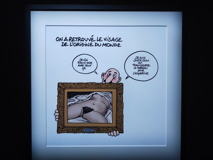 Le Chat et L'Origine du monde. Musée Maillol.